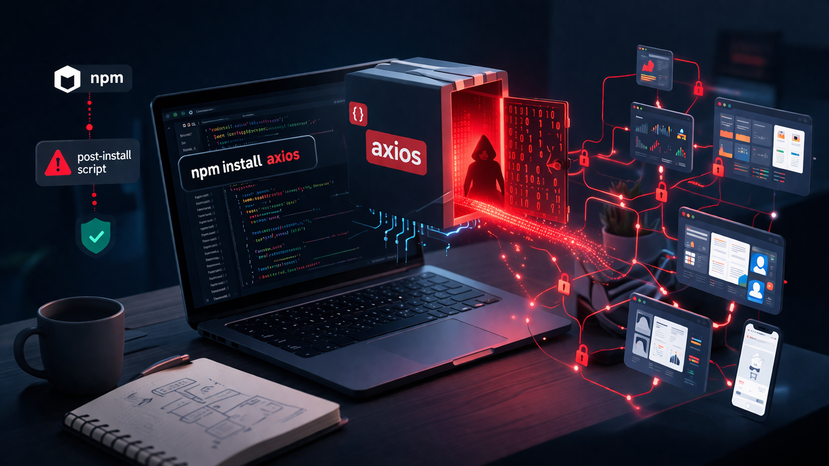 The Axios Hack of 2026: How a Trusted npm Library Quietly Became a Backdoor Into Thousands of Apps